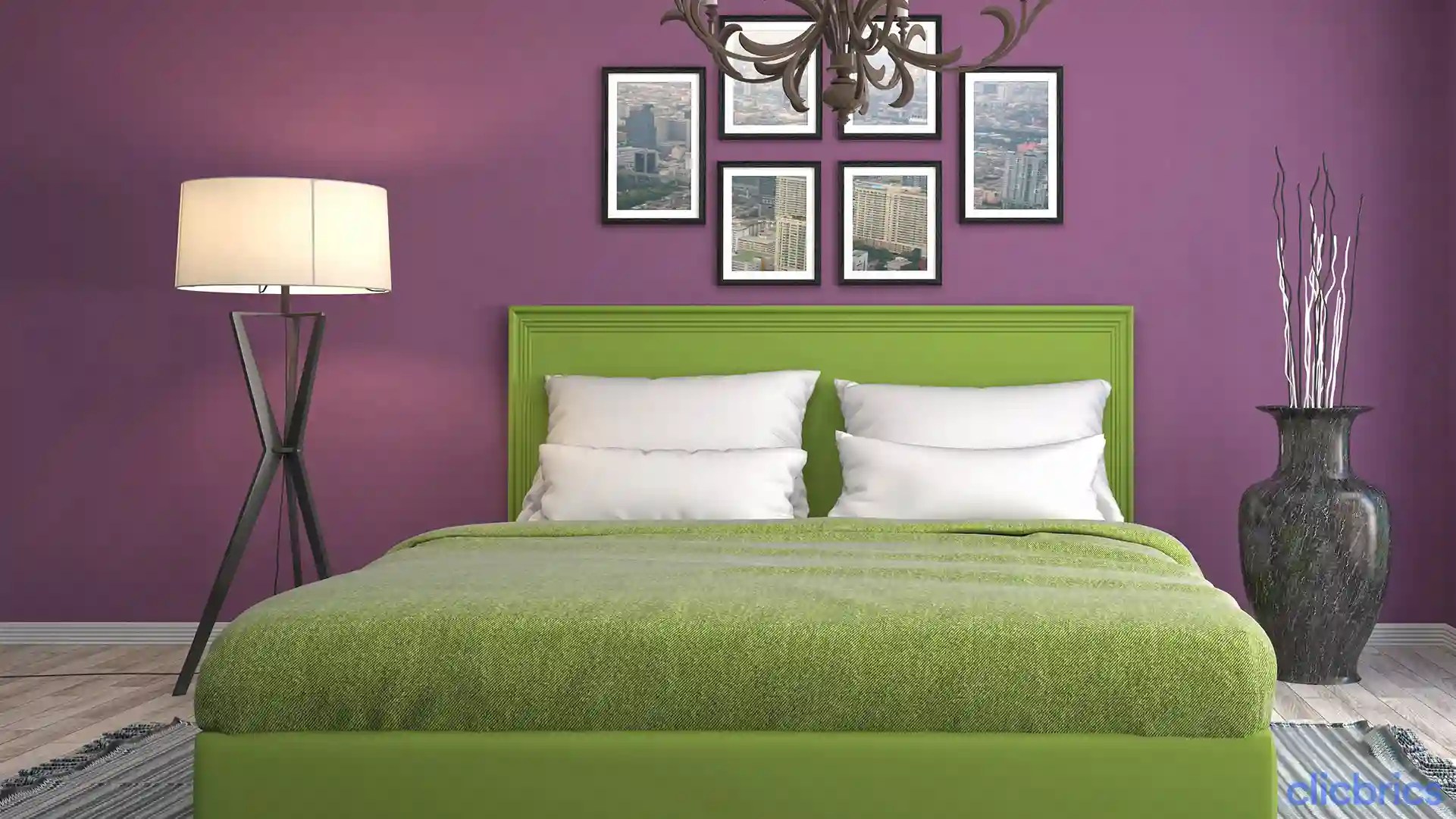 15 Purple Two Colour Combinations for Bedroom Walls You Need To Try